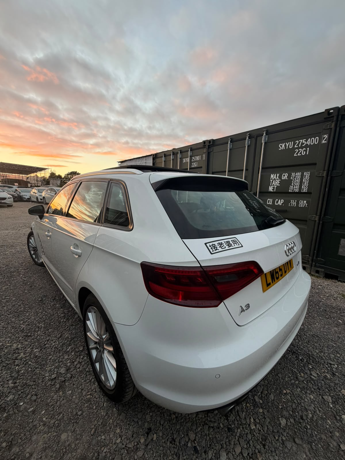 Audi A3 Hatchback S line 1.4 Litre Euro 6 Compliant 2016